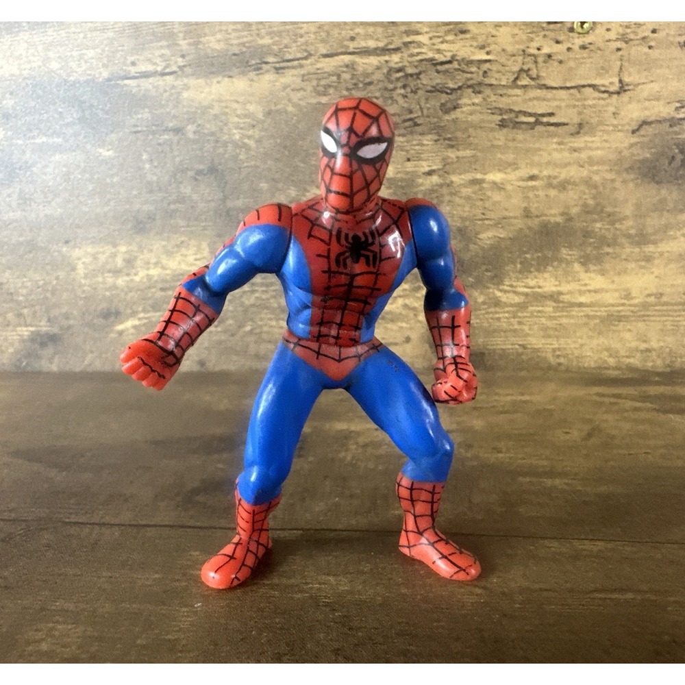 The Amazing Spider-Man Vintage Action Figure McDonald's 1990s Safe Fast Shipping
